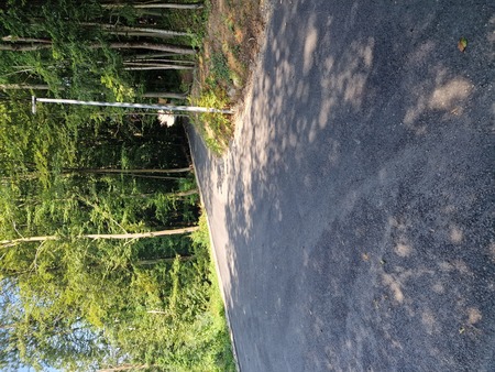 Prenovljeno križišče na Račnem Vrhu